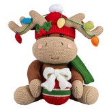 16 inch Christmas Knit Characters Assortment- Set Of 2 16 inch Christmas Knit Characters Assortment- Set Of 2
