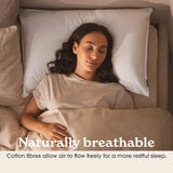Sleepeezee Sumptuous Cotton Pillow, 48 x 74 cm