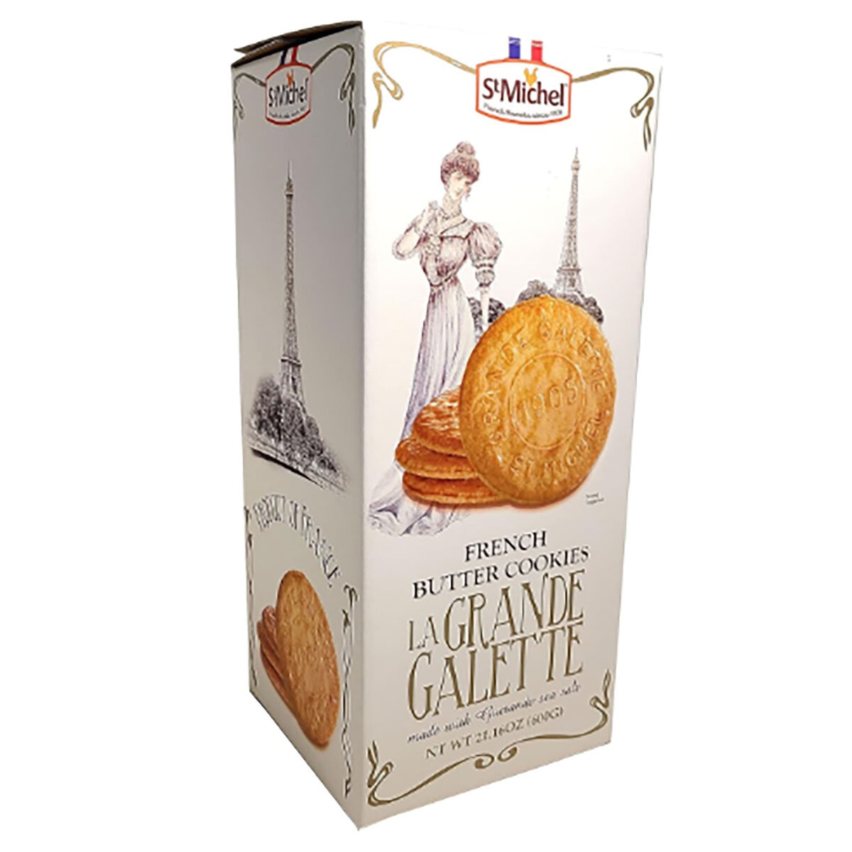 St Michel La Grande Galette French Butter Cookies, 600g