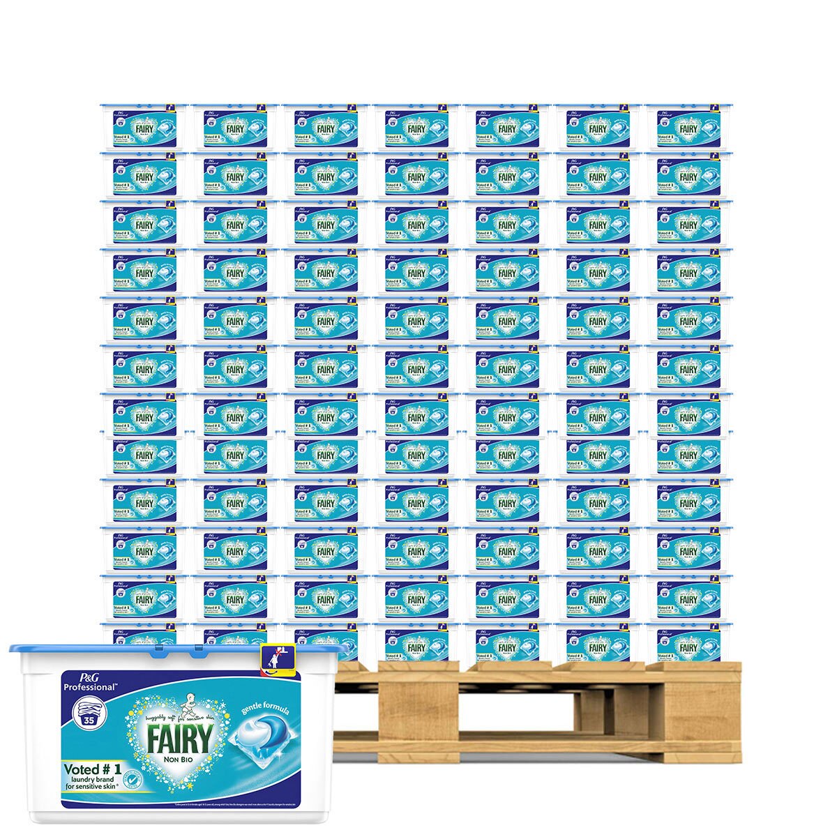 Fairy NonBio Liquitabs, 3 x 35 Pack Pallet Deal Costco UK