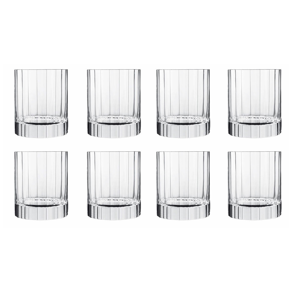 Luigi Bormioli Bach D.O.F Glasses, 335ml, 8 Pack