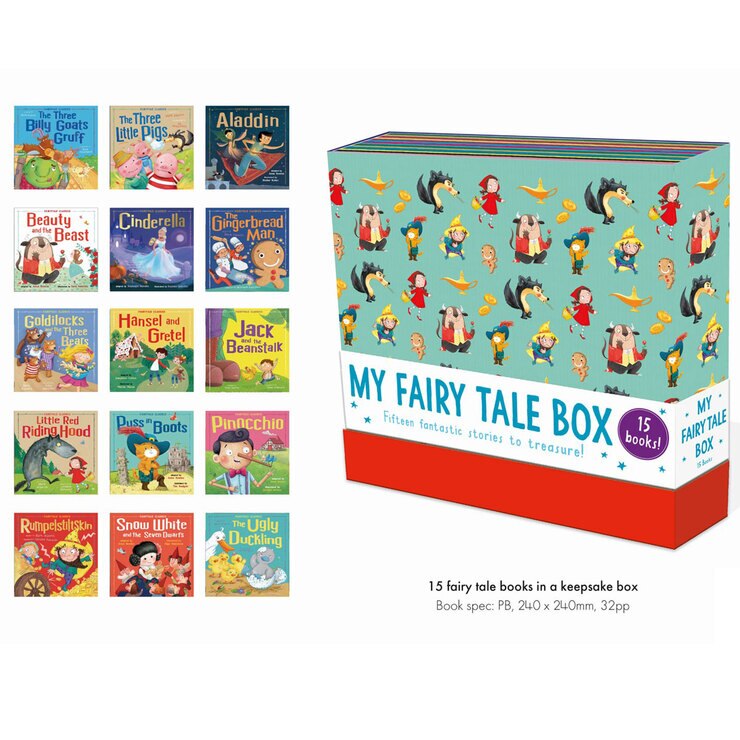 My Fairy Tale Keepsake Box + 15 Books (2+ Years) Costco UK