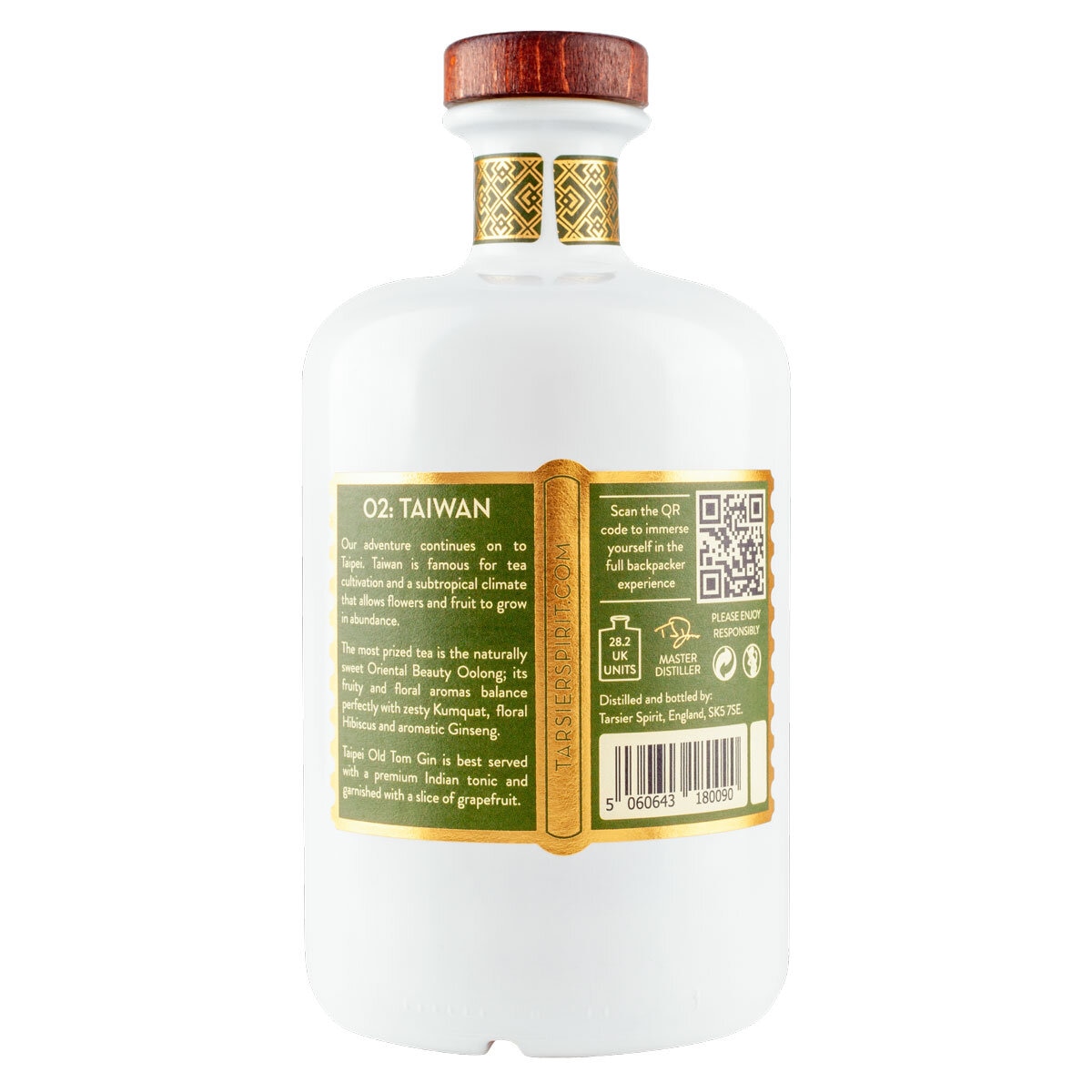 Tarsier Taipei Old Tom Gin, 70cl