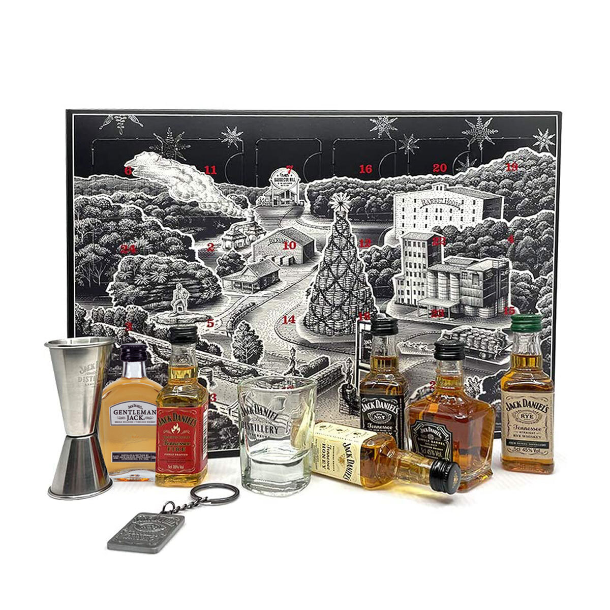 Schokolade vier Mal Staude advent calendar jack daniels Stand Pigment Asser