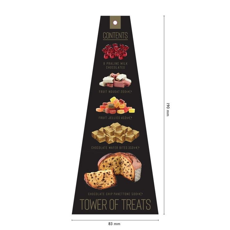 Festive Tower of Treats, 2.2kg in 2 Colours Festive Tower of Treats, 2.2kg in 2 Colours