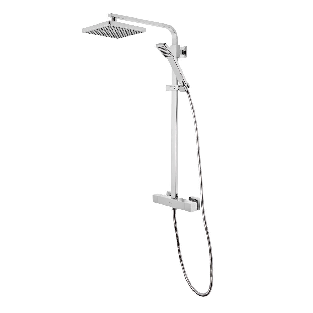 Cut out image of shower on white background