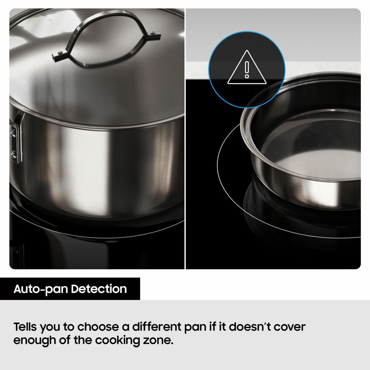 Samsung Series 5 Flex Zone NZ84C5047GK/U1 Smart Induction Hob, in Black