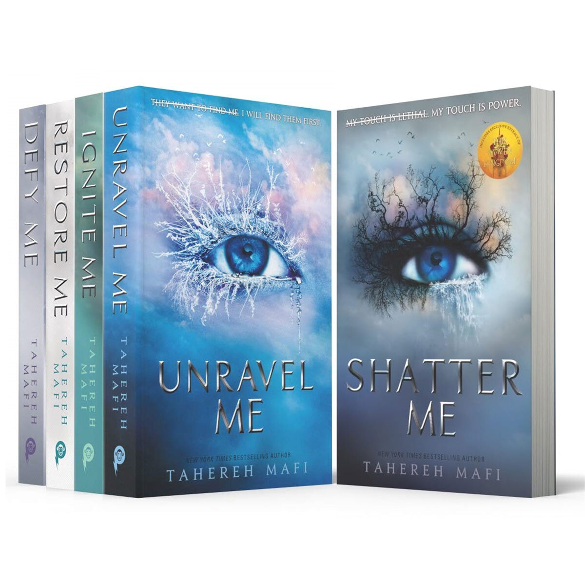 Shatter Me x5 Books