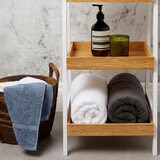 Panda Bamboo & Cotton Bath Towels, 2 Pack, in 3 Colours Panda Bamboo & Cotton Bath Towels, 2 Pack, in 3 Colours
