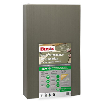 Basix 5mm Underlay for Laminate and Wood Flooring - 9.76m²