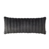 Casual Living Faux Fur Body Pillow in Dark Grey, 50 x 121 cm