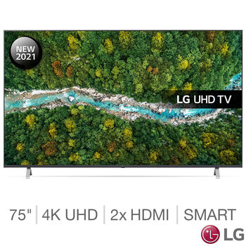 LG 75UP77006LB 75 Inch 4K Ultra HD Smart TV