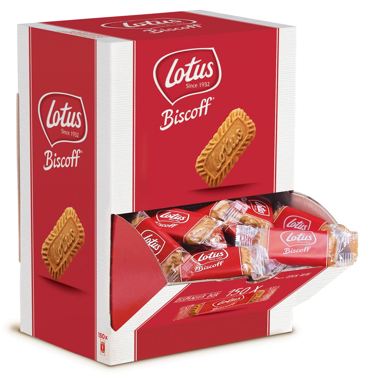 Lotus Biscoff Dispenser, 150 Pack