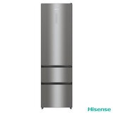 Hisense RM469N4ACDUK Fridge Freezer, D Rated in Stainless Steel