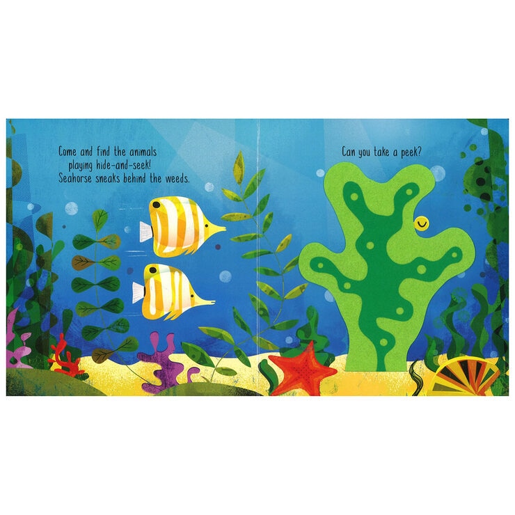 Page spread of Hide & Seek Under the Sea Page spread of Hide & Seek Under the Sea