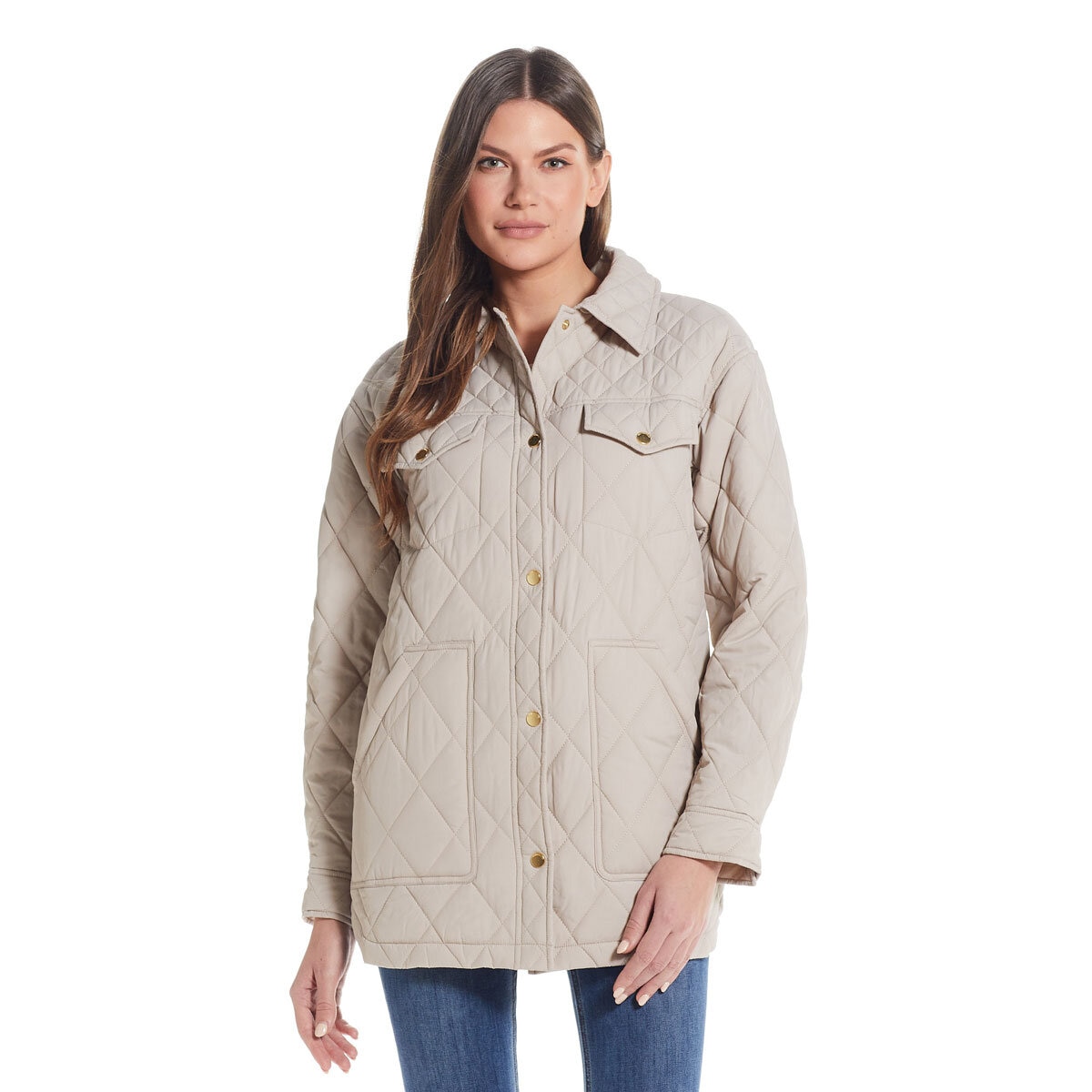 Weatherproof Ladies Quilted Shacket