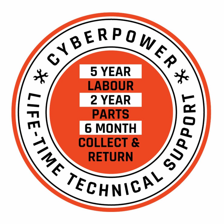 CyberPower, AMD Ryzen 7, 32GB RAM, 1TB SSD, NVIDIA GeForce RTX 5080, Gaming Desktop PC