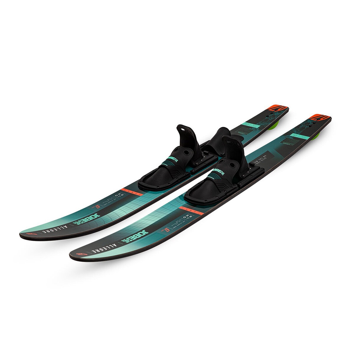 Studio image of the Allegre Combo Waterskis Studio image of the Allegre Combo Waterskis