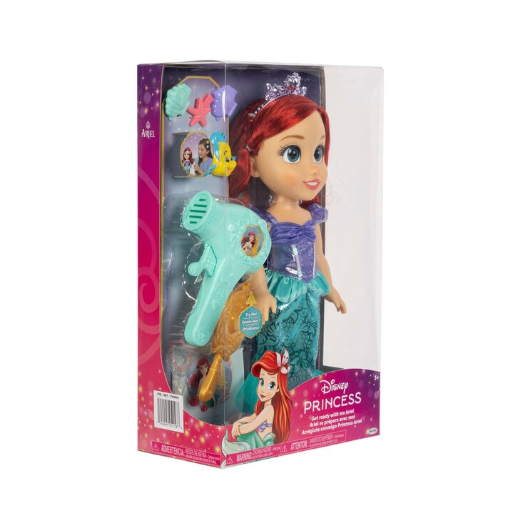 Disney Princess Large Doll and Hair Play Set - Ariel