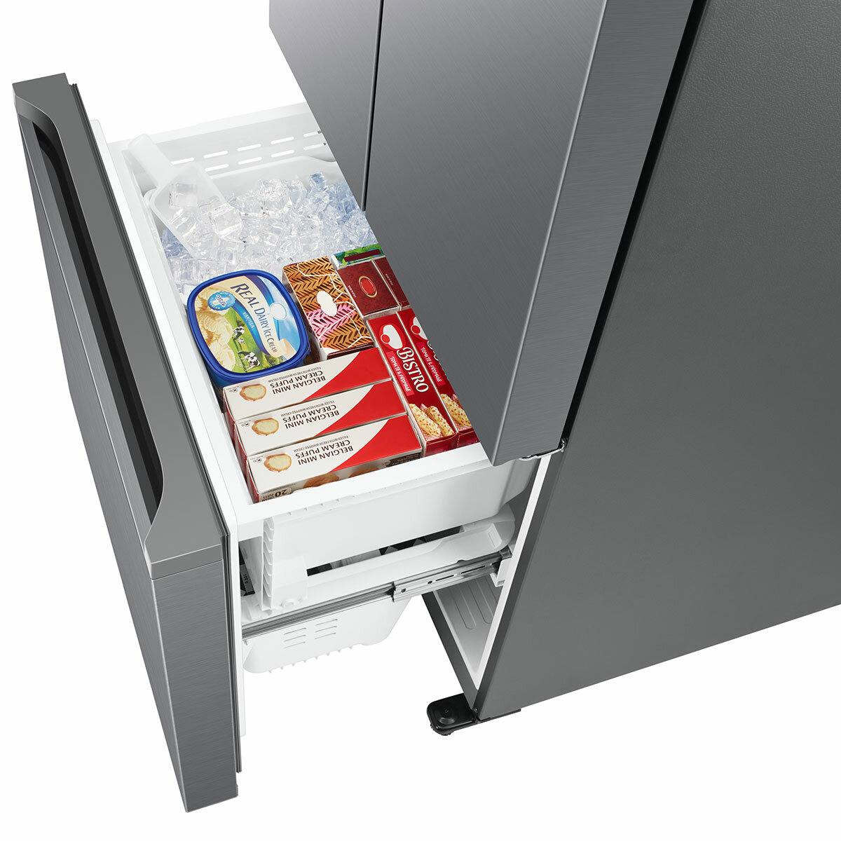 Samsung Series 8 RF50C510ES9 496L Multidoor Fridge Freezer, E Rated in Stainless Steel Samsung Series 8 RF50C510ES9 496L Multidoor Fridge Freezer, E Rated in Stainless Steel