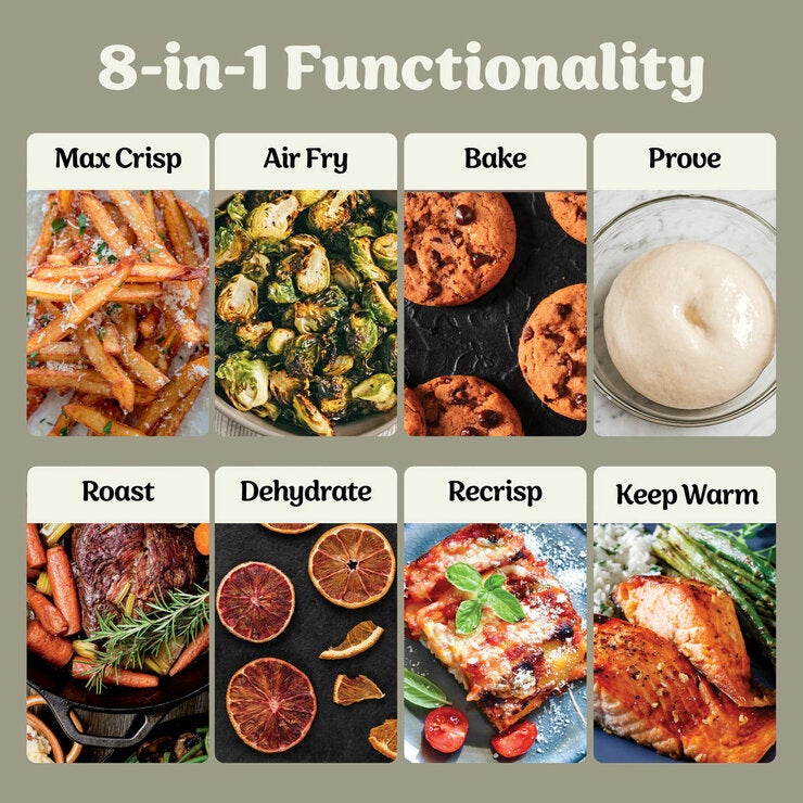 Lifestyle image of 8 in 1 functionality Lifestyle image of 8 in 1 functionality