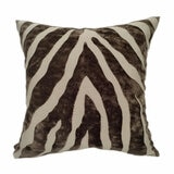 Paul Moneypenny Zebedeedodah Brown Feather Fill Cushion, 43 x 43 cm