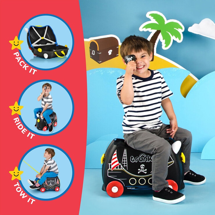 Trunki Ride-On Suitcase - Pedro the Pirate Ship Trunki Ride-On Suitcase - Pedro the Pirate Ship
