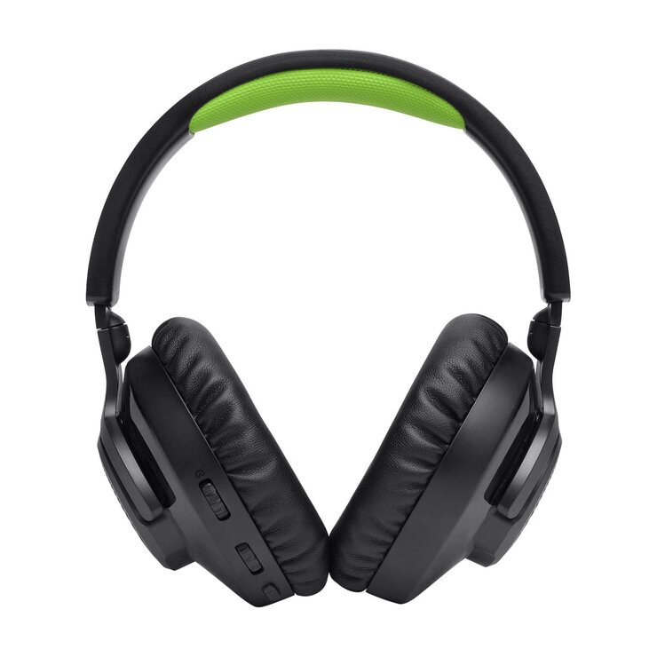 JBL Quantum 360X Wireless Headset for PS4, PS5, Xbox, PC, Switch in Black & Green JBL Quantum 360X Wireless Headset for PS4, PS5, Xbox, PC, Switch in Black & Green