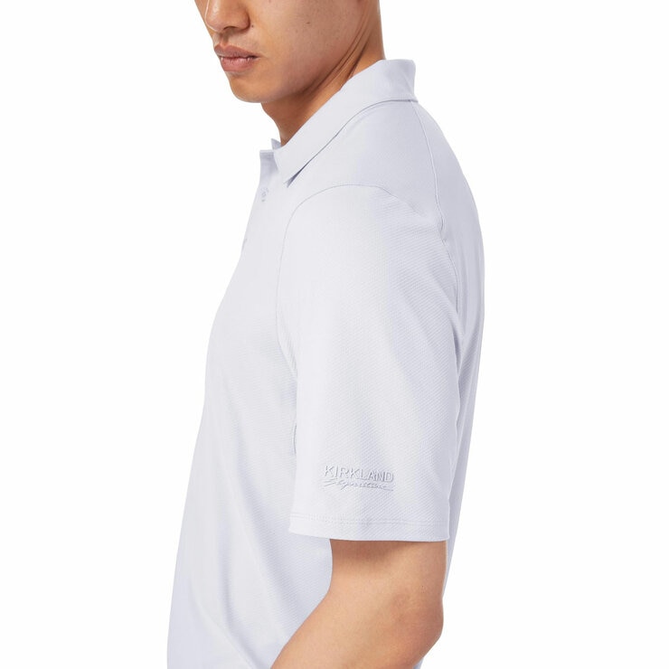 Kirkland Signature Men's Performance Polo in White