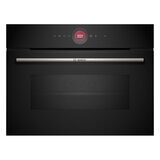 Bosch Series 8 CMG7241B1B, Compact Oven with Microwave Function in Black