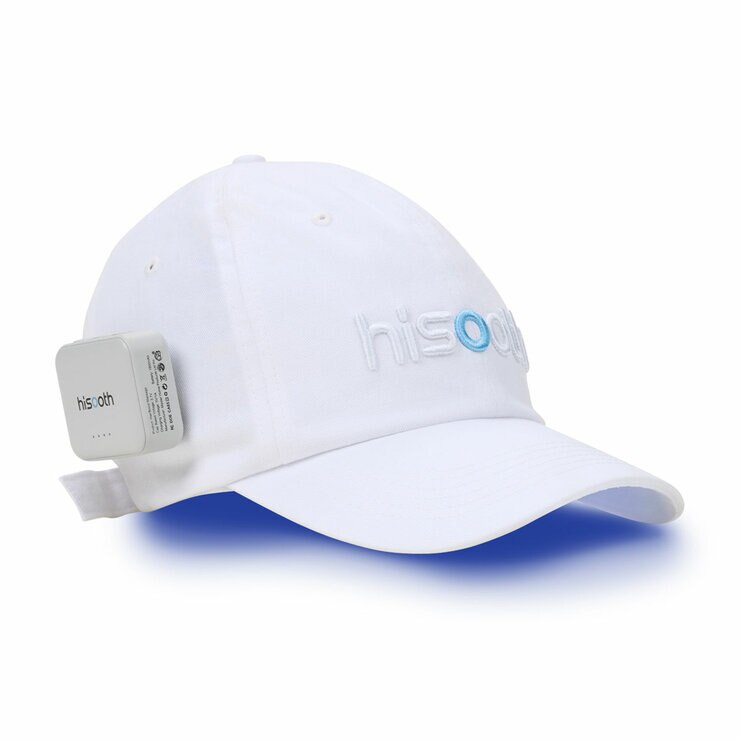 Hisooth H3 Hair Regrowth Scalp Massage Cap with LED Light in White, size Small Hisooth H3 Hair Regrowth Scalp Massage Cap with LED Light in White, size Small
