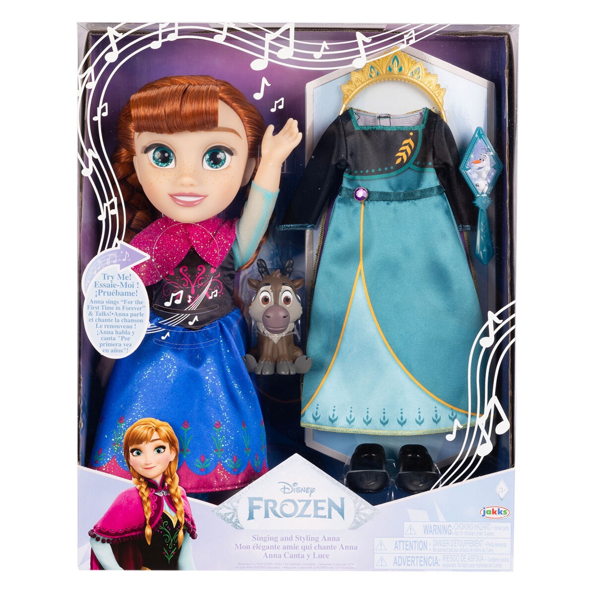 Disney My Singing & Styling Doll, Anna
