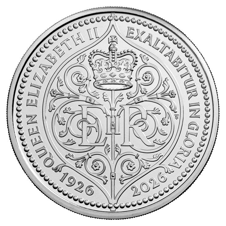 100th Anniversary of the Birth of Queen Elizabeth II 2026 UK £5 Silver Proof Coin 100th Anniversary of the Birth of Queen Elizabeth II 2026 UK £5 Silver Proof Coin