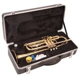 Trumpet with case