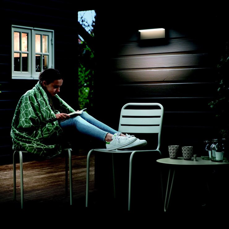 Philips Mygarden Led Wall Light In Bustan Anthracite Costco Uk