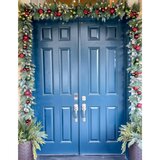 9 ft Pre-lit Christmas Artificial Garland With Twinkling LED Lights