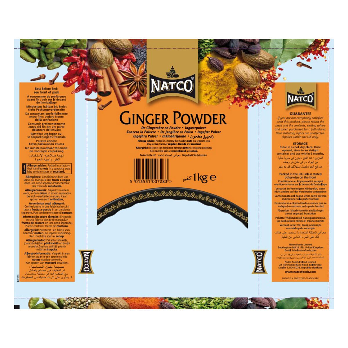 Natco Ginger, 1kg