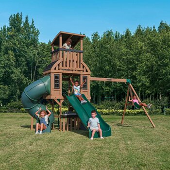 KidKraft Summit Vista Playcentre and Swing Set (3-10 Years)