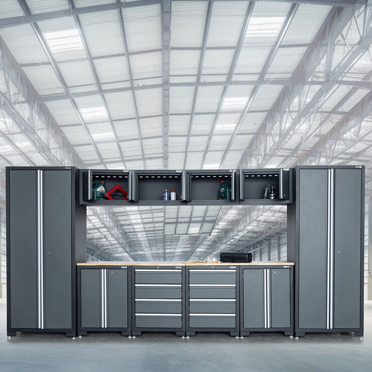 Hilka 24 Gauge Steel 11 Piece Cabinet Set