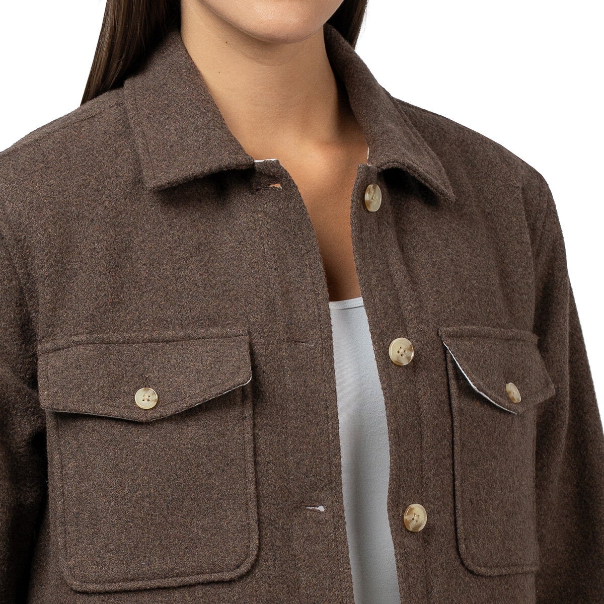 Jachs Ladies Quilted Shacket Jachs Ladies Quilted Shacket