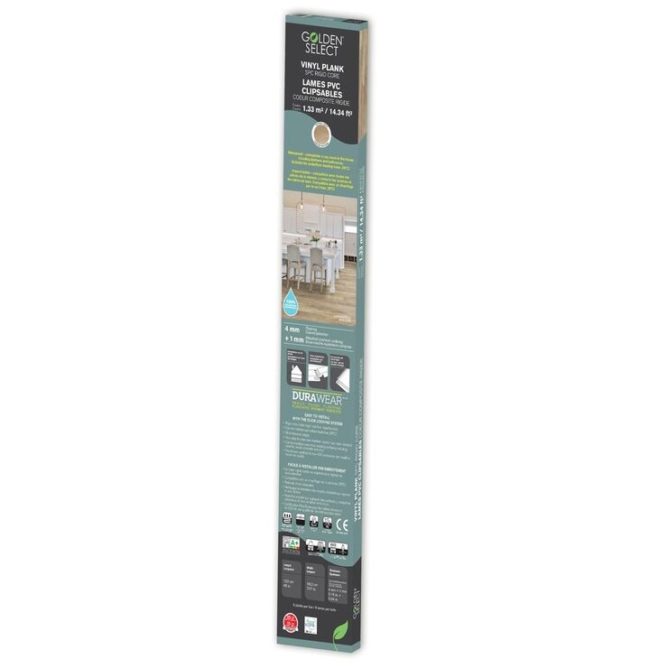 Golden Select Vinyl Flooring Summerwood 815 Boxes Costco UK