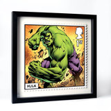 The Hulk framed Stamp