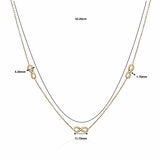 14ct Yellow Gold Infinity Necklace 14ct Yellow Gold Infinity Necklace