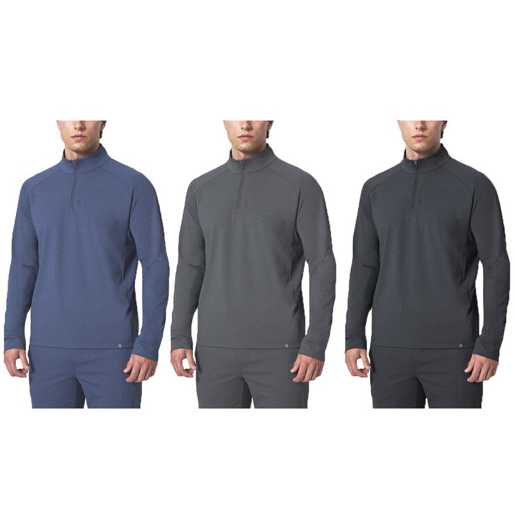 Mondetta Quarter Zip Sweatshirt in 3 Colours & 4 Sizes Mondetta Quarter Zip Sweatshirt in 3 Colours & 4 Sizes