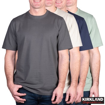 Kirkland Signature Men's Pima Cotton Slub Tee