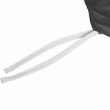 Panda 100% Bamboo Dark Grey Duvet Cover Set in 4 Sizes