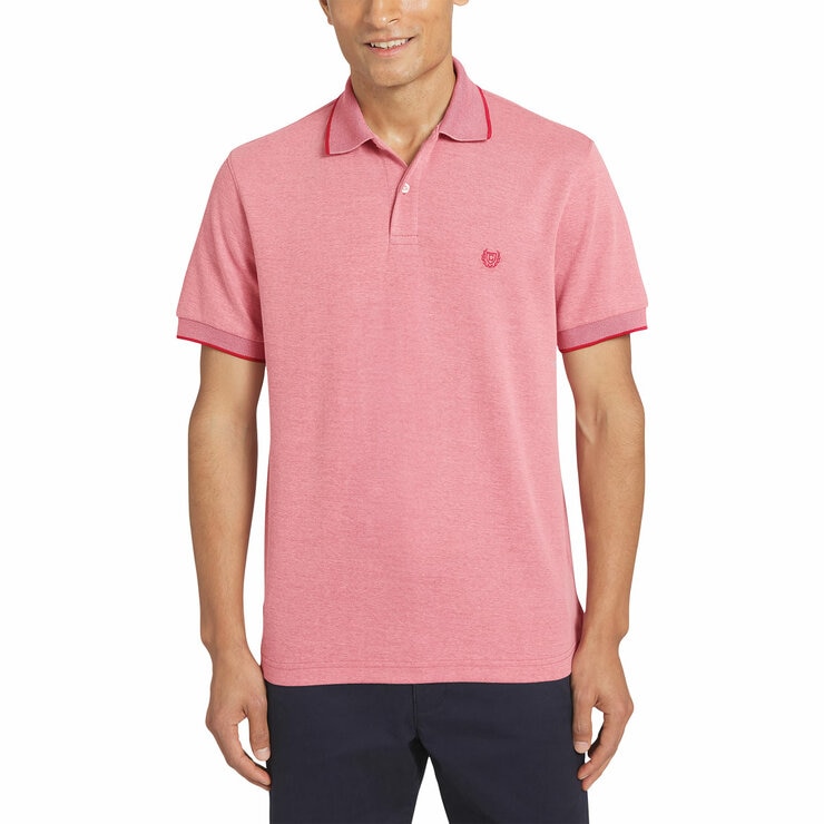 Chaps Men's Birdseye Pique Polo Shirt