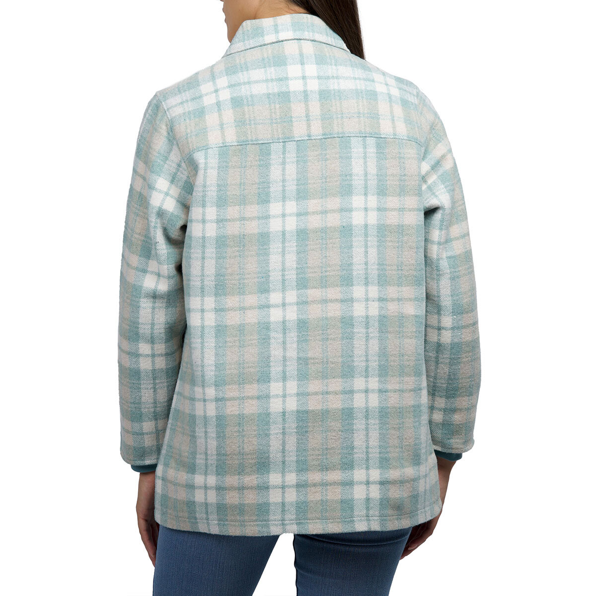 Jachs Women's Wool Blend Shacket in Mint