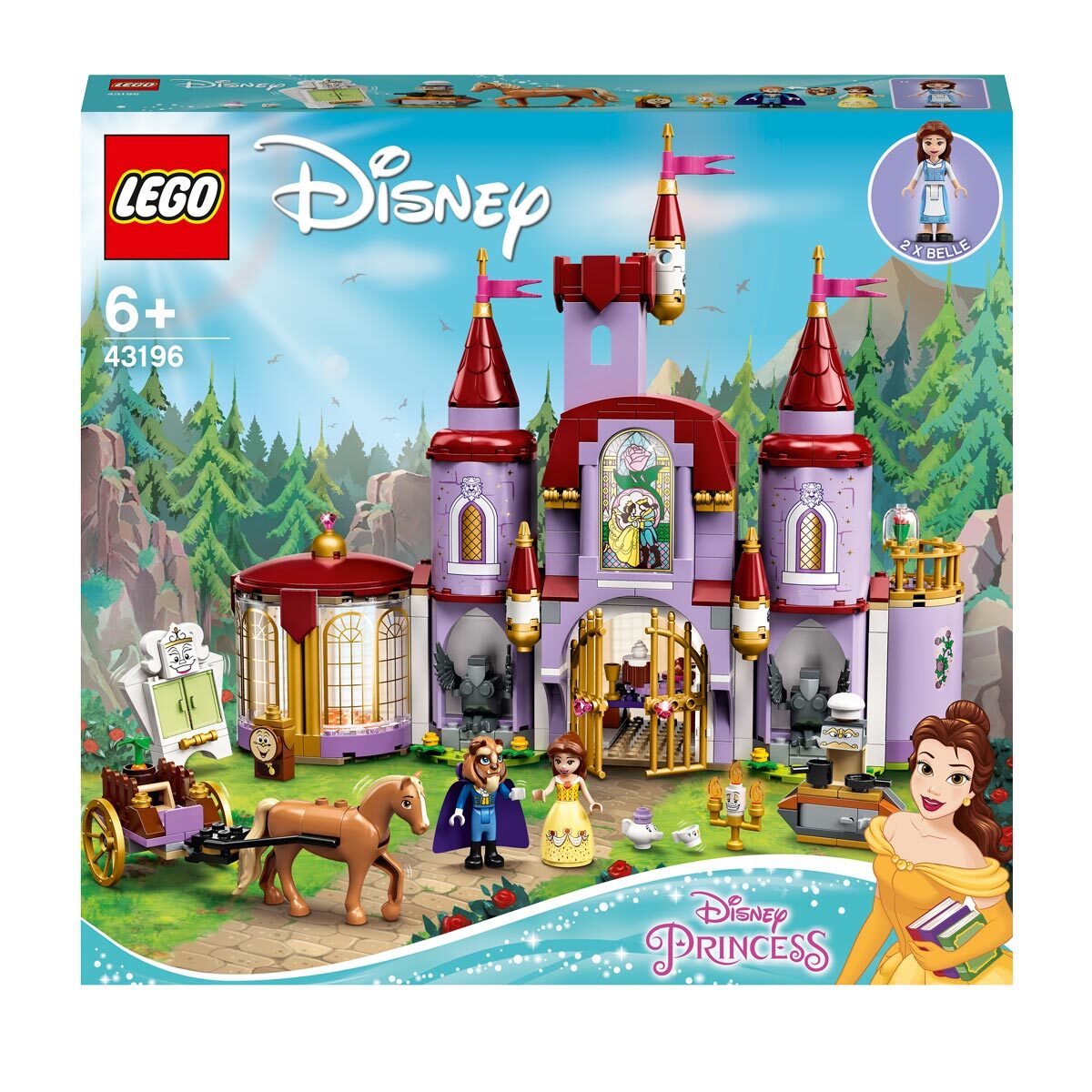 Buy LEGO Disney Belle & The Beast's Castle Box Image at costco.co.uk