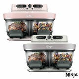 Ninja CRISPi DualZone 8-Function Glass Air fryer in Bone and Rose Quartz Ninja CRISPi DualZone 8-Function Glass Air fryer in Bone and Rose Quartz